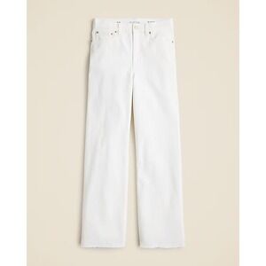 J.Crew Slim-wide jean White Denim‎ 28 NWT